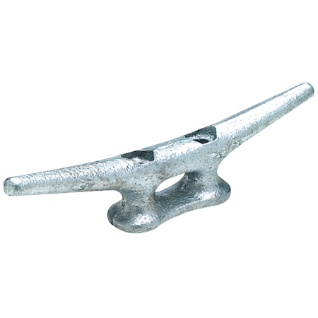 Seachoice Open Based Galvanized Dock Cleat, 12" 30630
